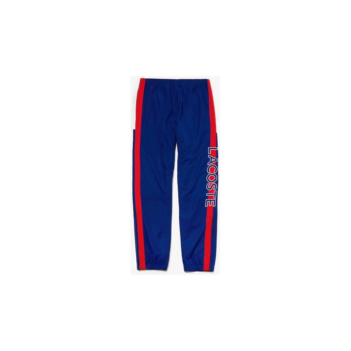 Jogging Pantalon De Survêtement Sport Avec Bande Lacoste pour homme en  coloris Bleu - Lyst