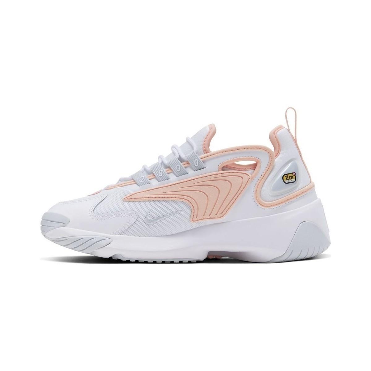 Nike Leather Zoom 2k In White Grey Blue White For Men Save 64 Lyst