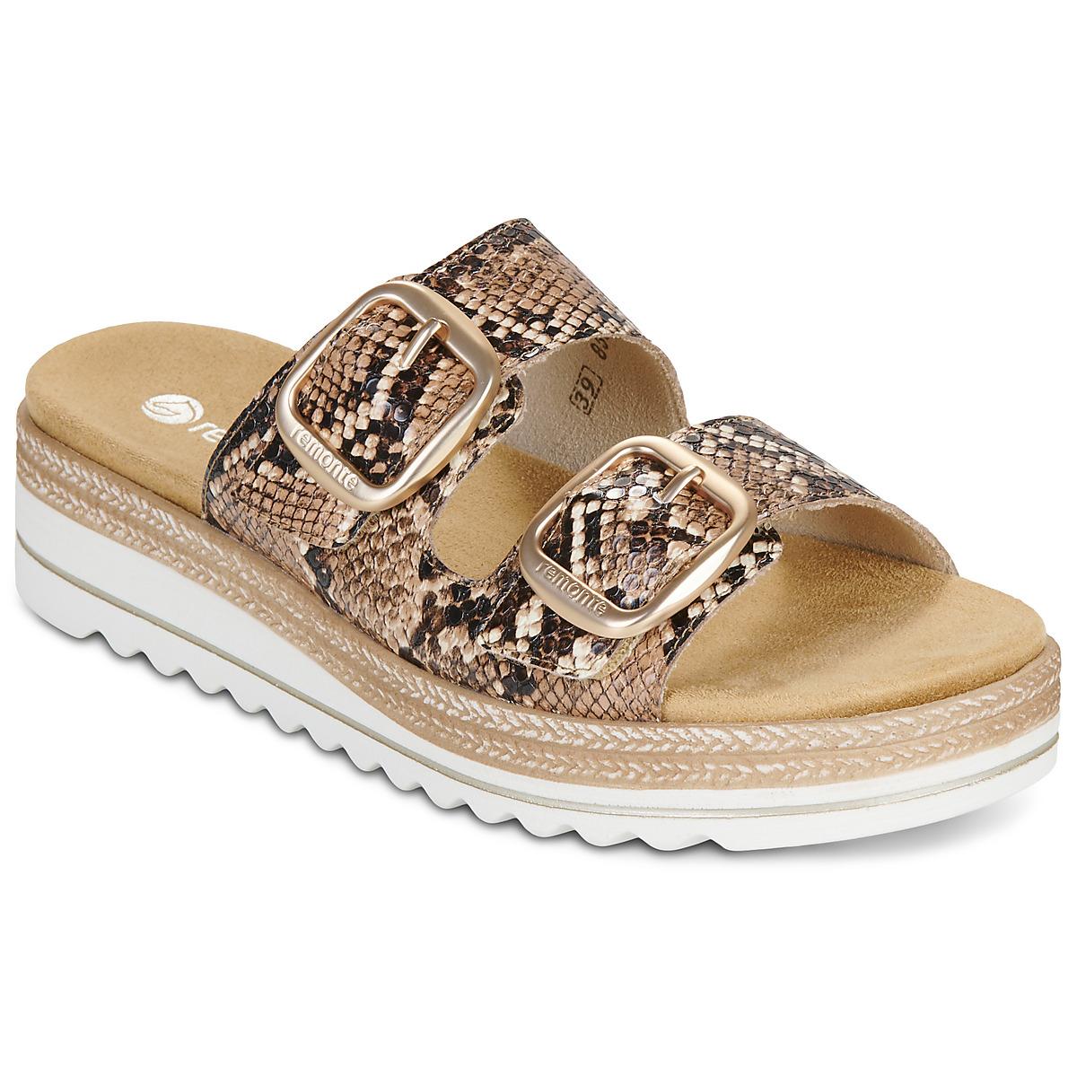 Remonte Damen-Sneaker Weiß-Grün-Orange | Kramer Schuhe