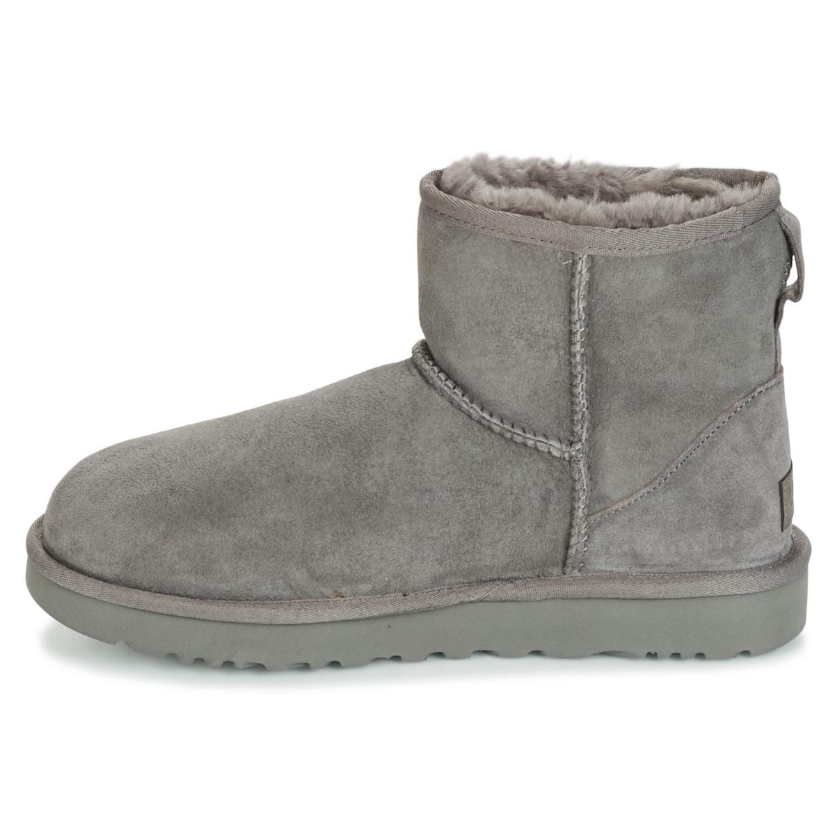 ugg classic mini grau
