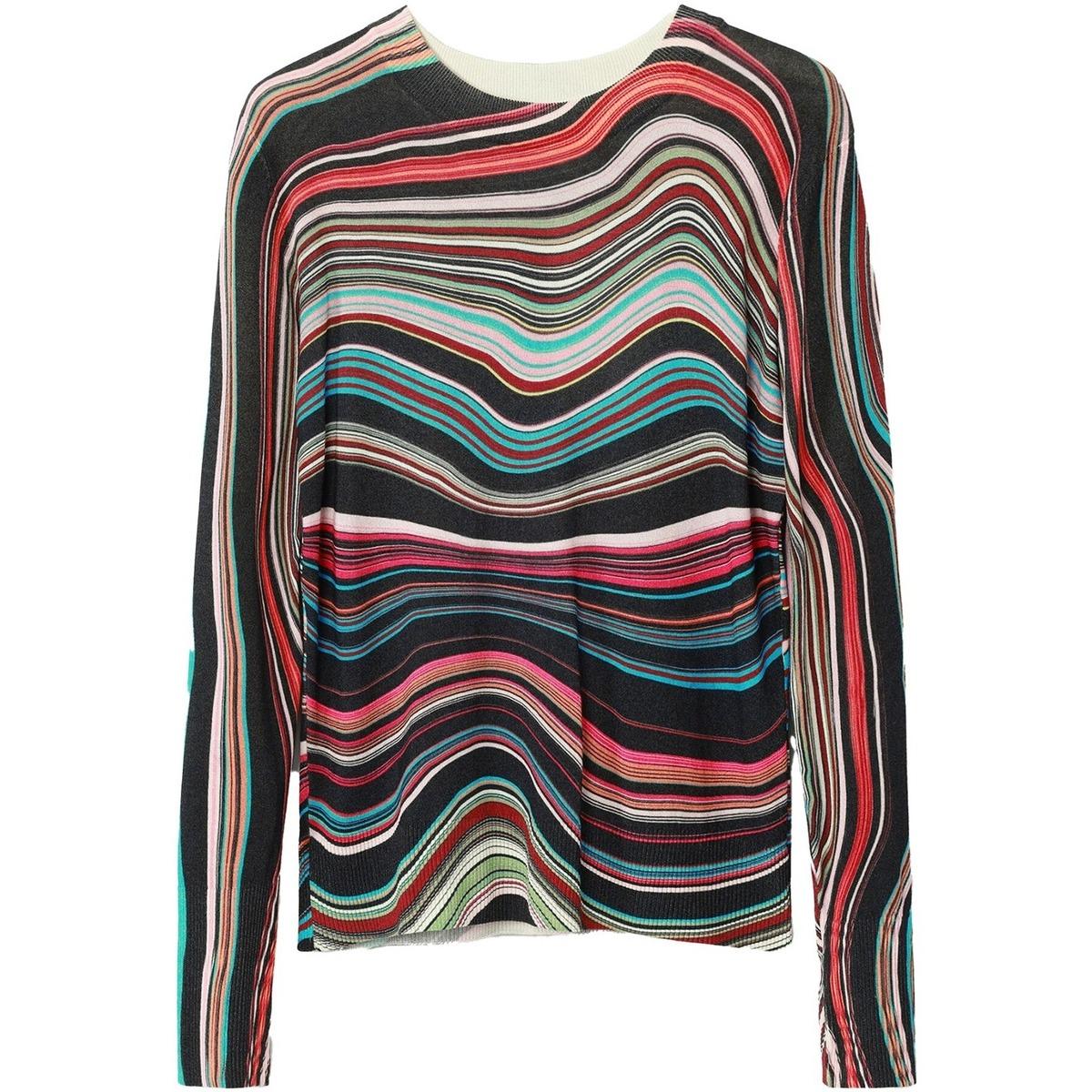 Desigual Sweatshirt Femme Collage Par Christian Lacroix - Viscose, Polyamide, Lin