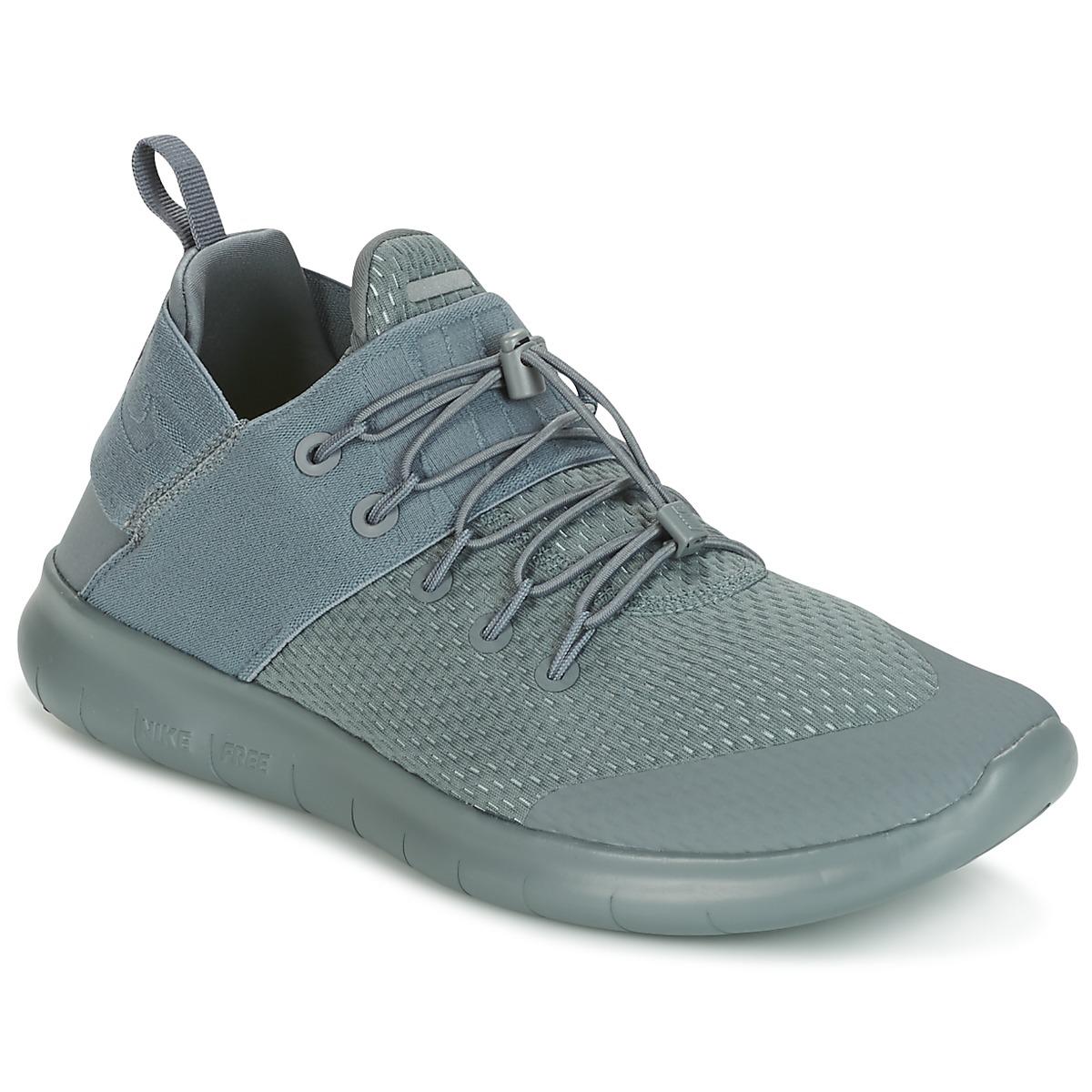 Nike Synthetic Free Run Commuter 2017 Running Trainers In Grey Grey For Men Lyst