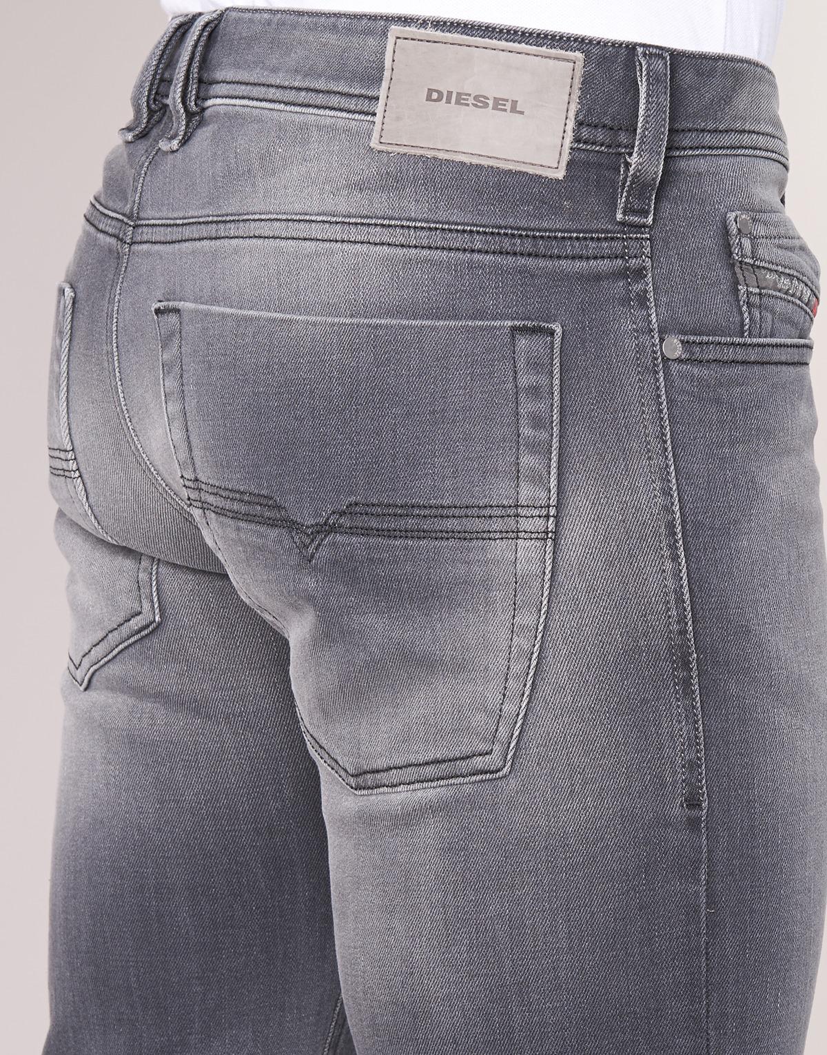 mens gray bootcut jeans