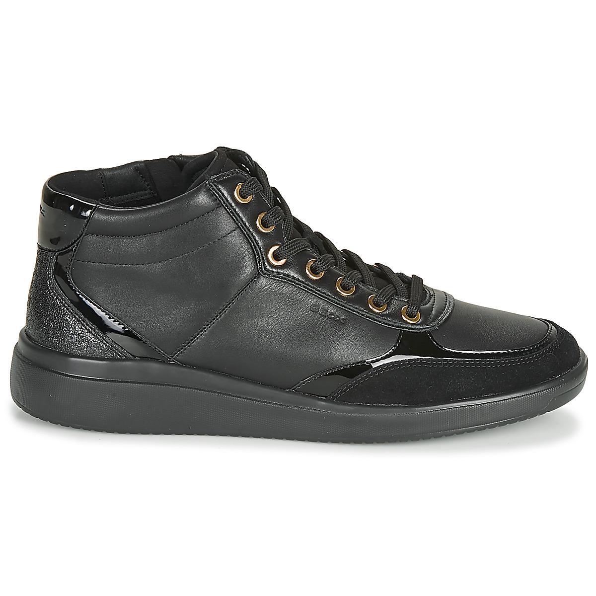 Trainers GEOX - D Tahina A D04BDA 0PV22 C9999 Black - Sneakers - Low shoes  - Women's shoes | efootwear.eu