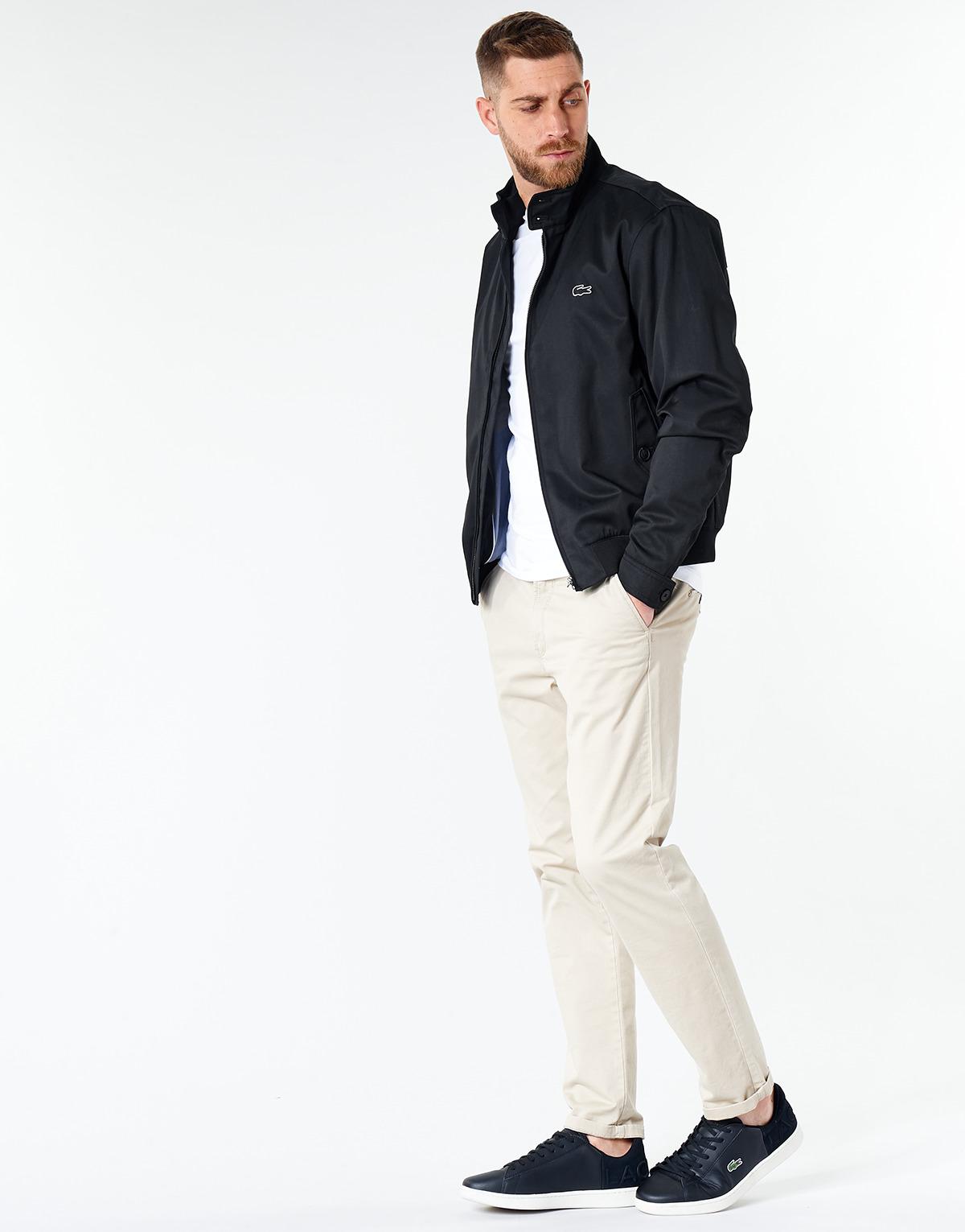 Lacoste Bh3325 Jacket in Black for Men | Lyst UK