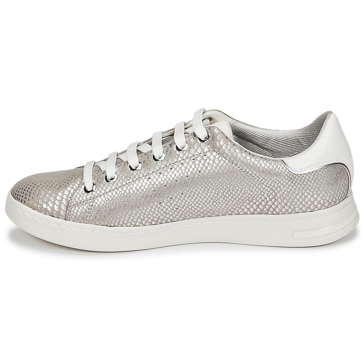 Geox Synthetic D Jaysen A Women's Shoes (trainers) In Silver in ...