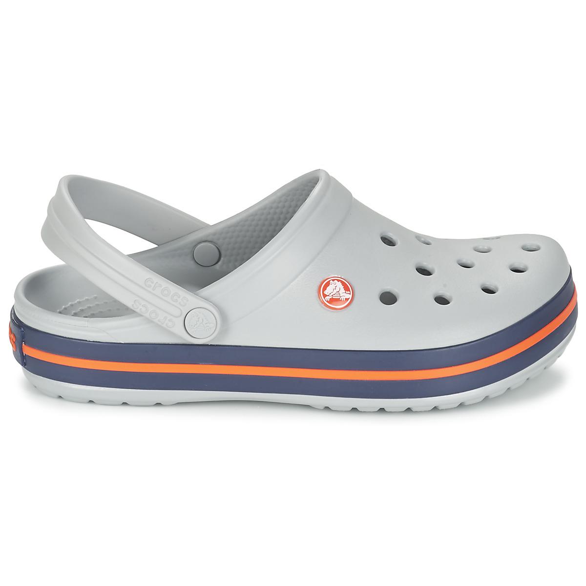 Crocs™ Synthetic Crocband Women�s Clogs (shoes) In Grey in