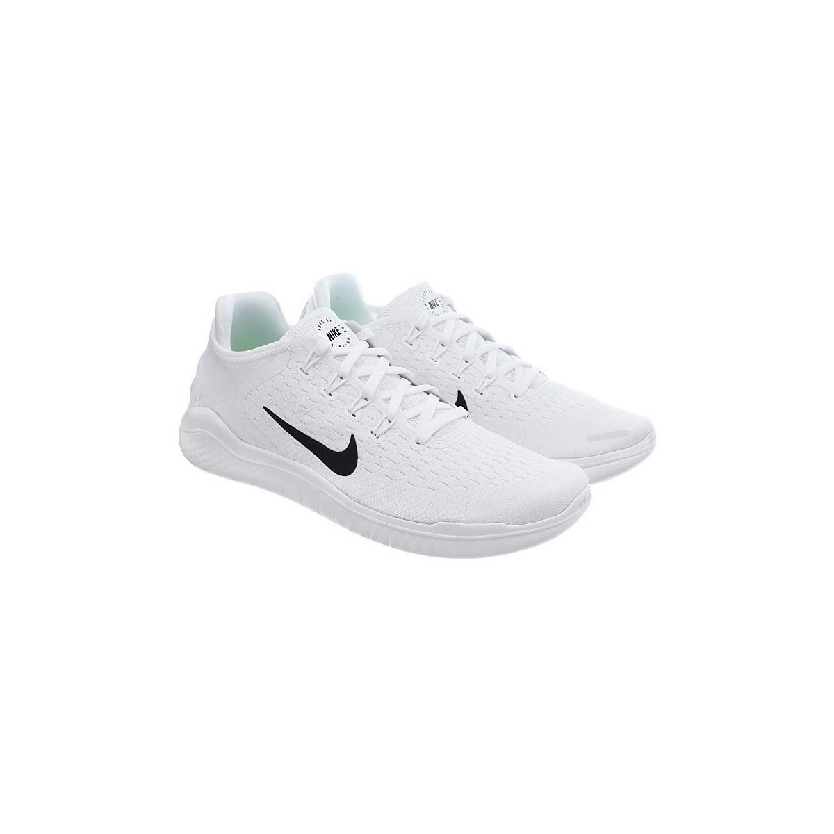 Nike Free Rn 18 Men S Running Trainers In White For Men Lyst