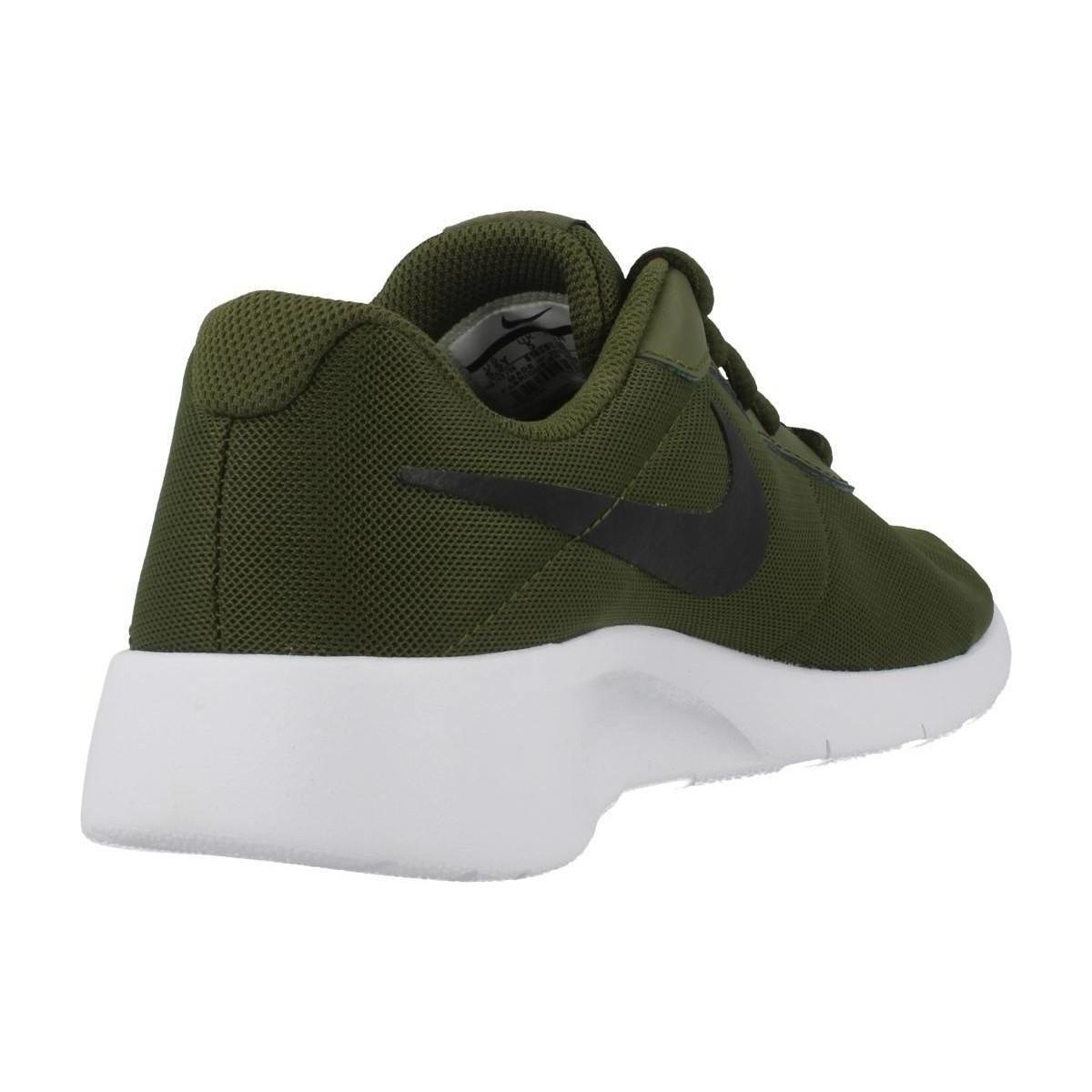 olive green nike tanjun