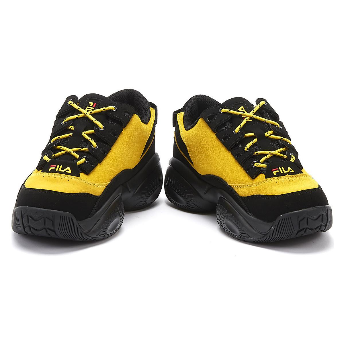 men yellow fila