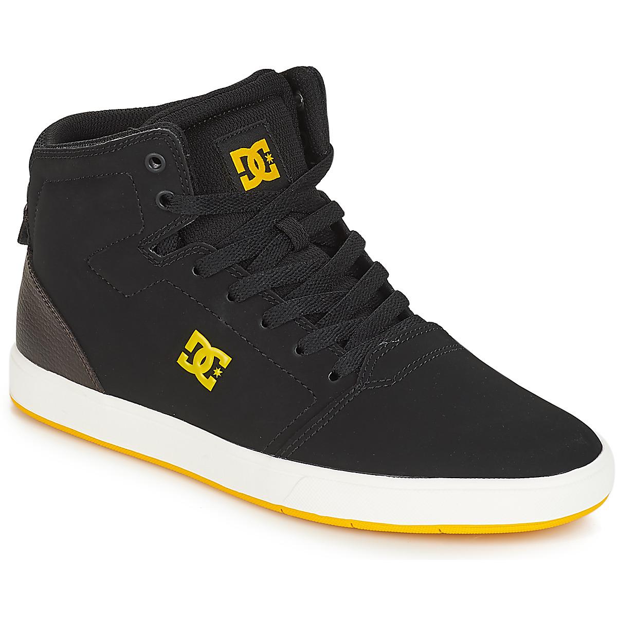 DC Shoes Leather Crisis High M Shoe Xkck Shoes (high top Crisis Leather Shoes for Men ADYS100029 | DC Shoes