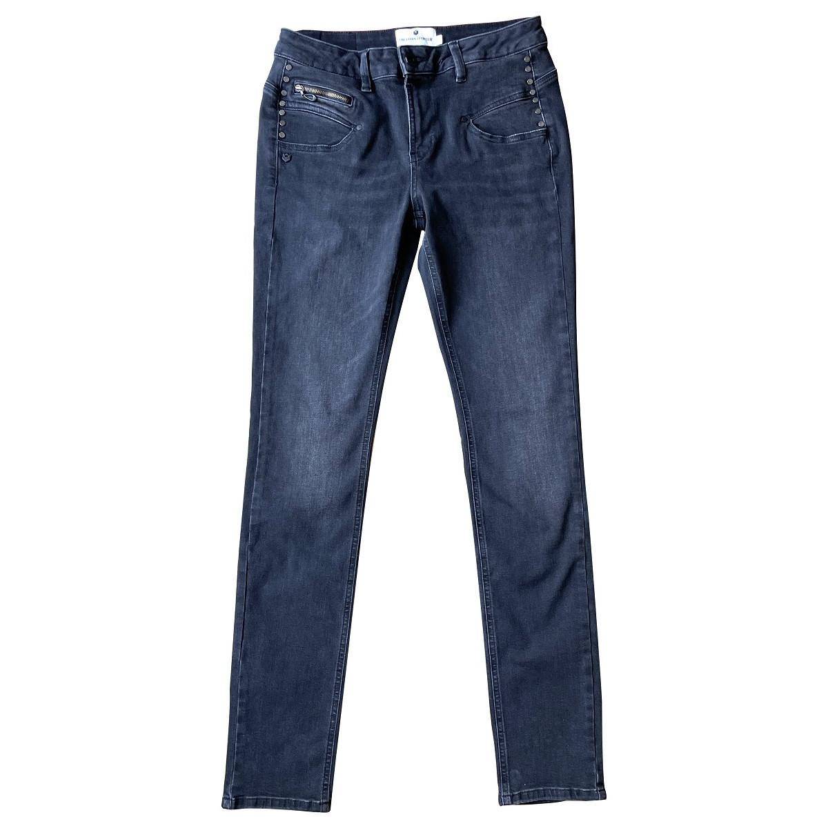 Jean Femme Freeman T Porter Alexa - Blanc Slim Fit Taille Haute 7/8 - Taille L - Neuf Avec étiquettes