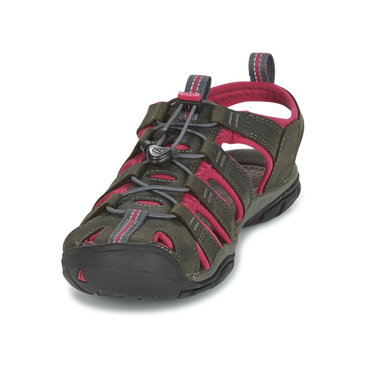 keen women's clearwater cnx leather sandal