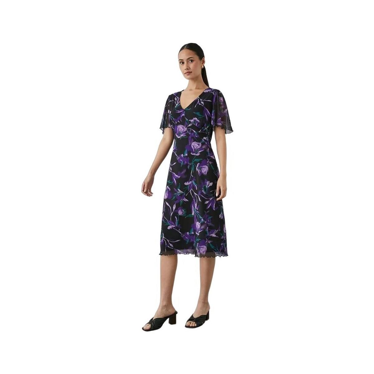 Robe Mi-longue Principles, Noire, Taille 44 FR, Manches Longues - Neuve