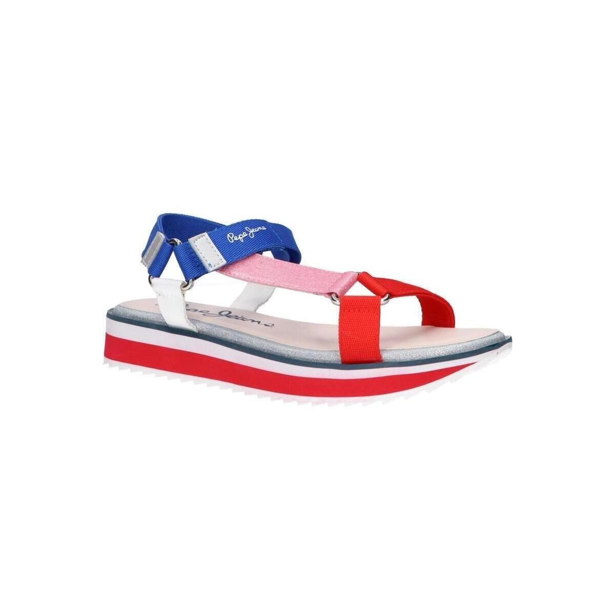 Chaussures Rouge Pepe Jeans pour femme Lyst