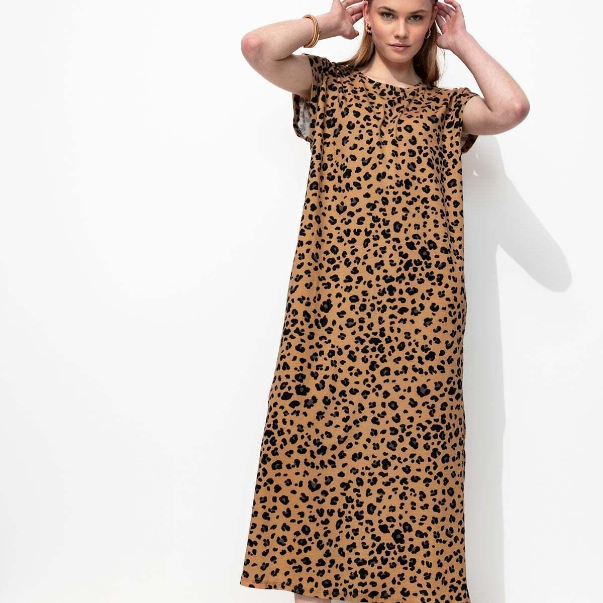 Robe Leopard Femme Promod Robe Leopard Robe Longue Promod Soldes