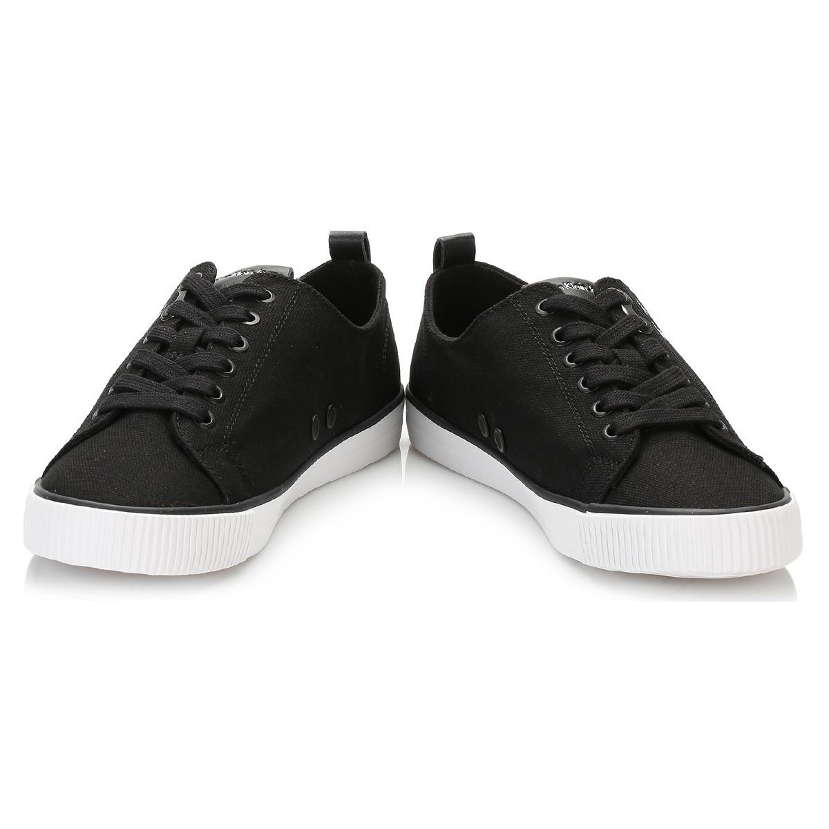 calvin klein trainers womens black