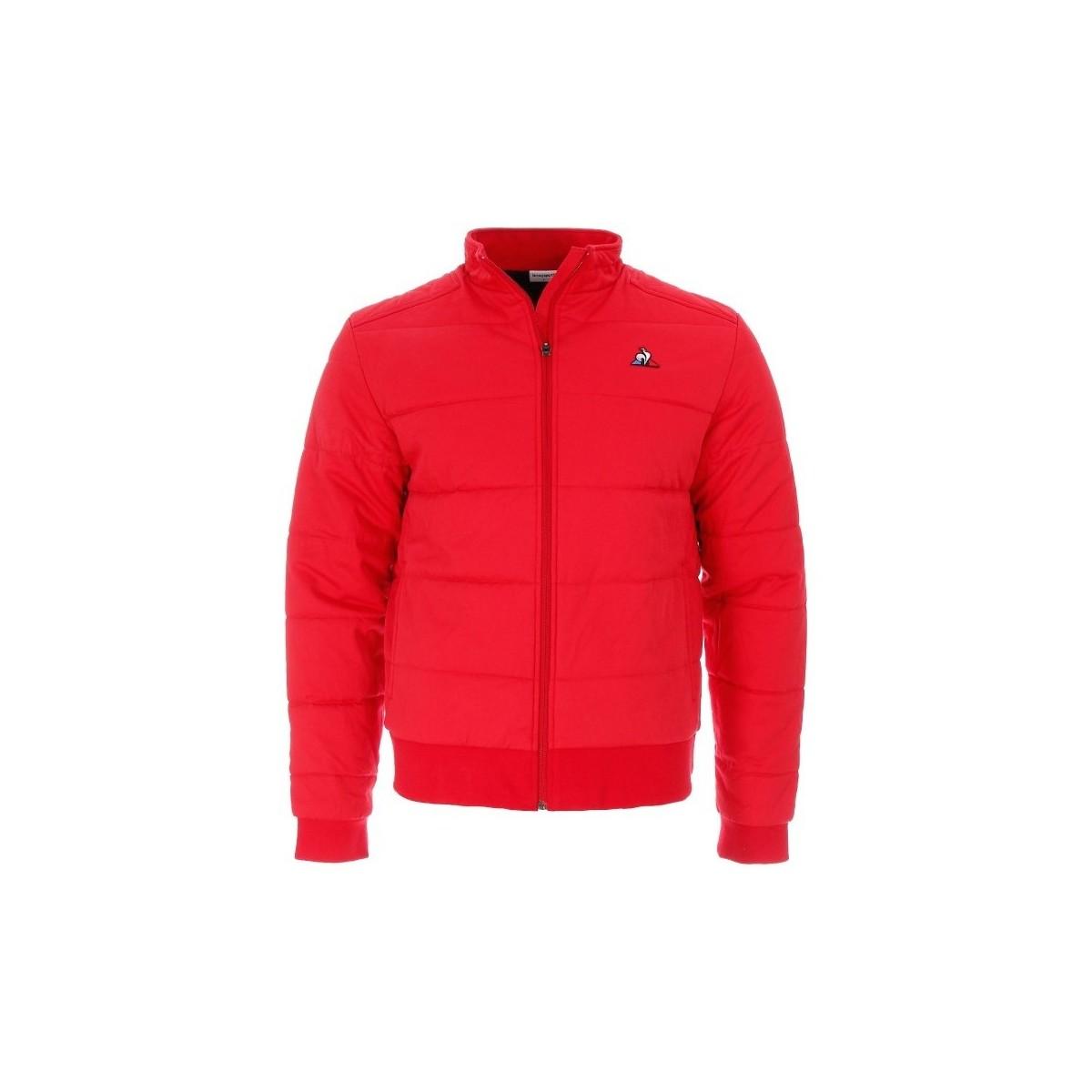 doudoune le coq sportif homme rose