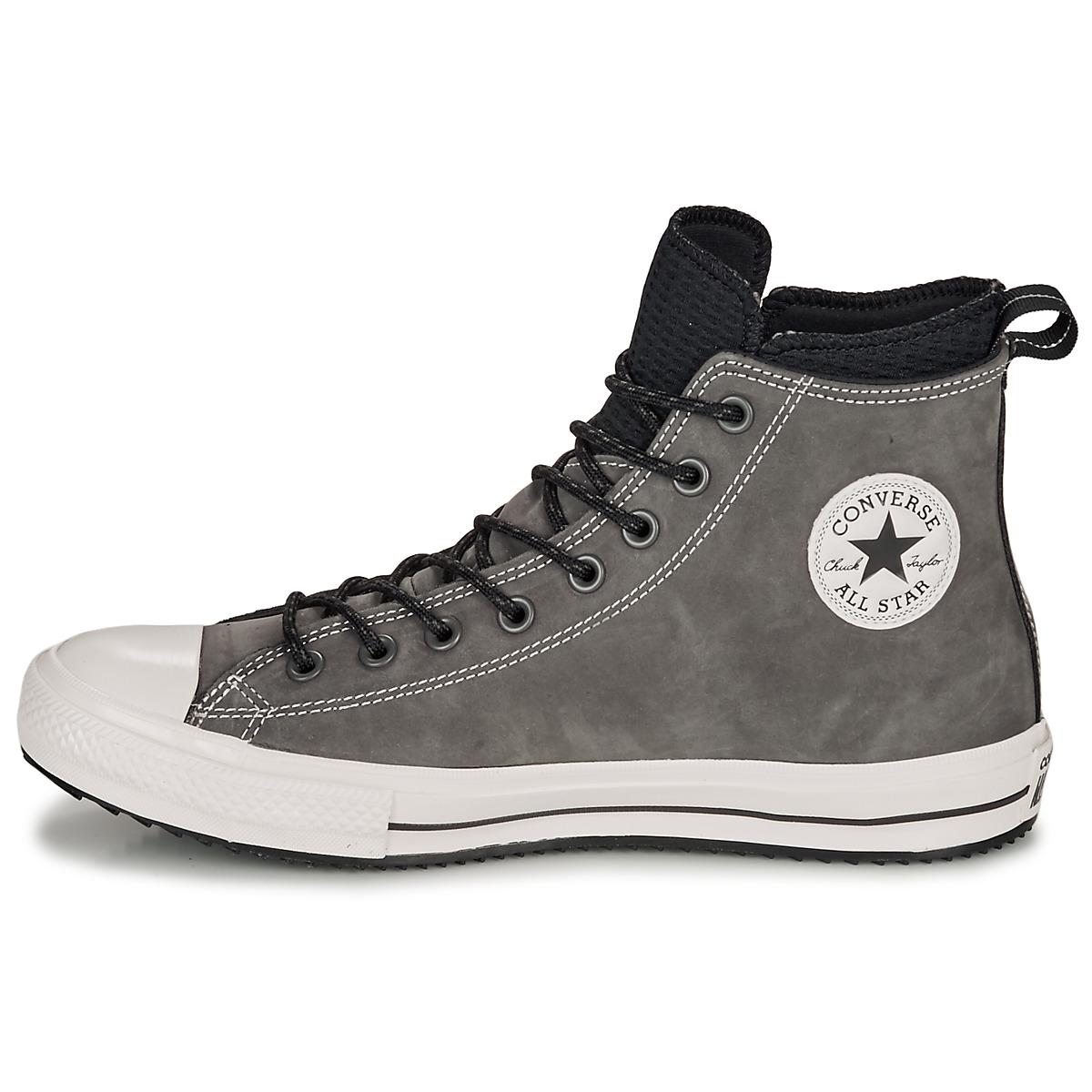 Converse Leather Chuck Taylor All Star Wp Boot Hi Shoes (high-top Trainers)  in Grey (Grey) for Men - Lyst