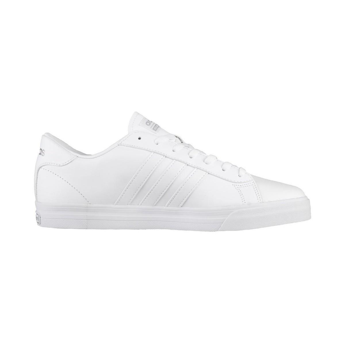 adidas cloudfoam super daily white