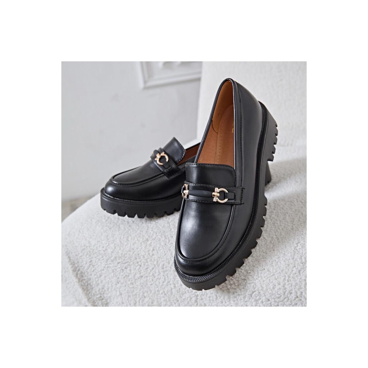Chaussures Plates Noires Erynn Taille 39 - Neuves Avec étiquettes