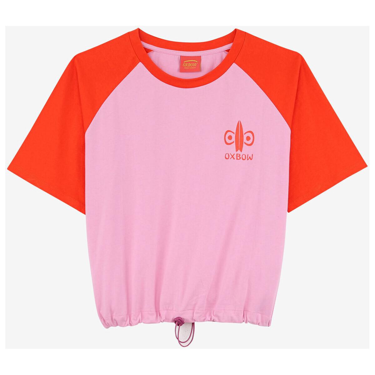 Tee-shirt oversize P1TAROUN T-shirt Oxbow en coloris Rose | Lyst