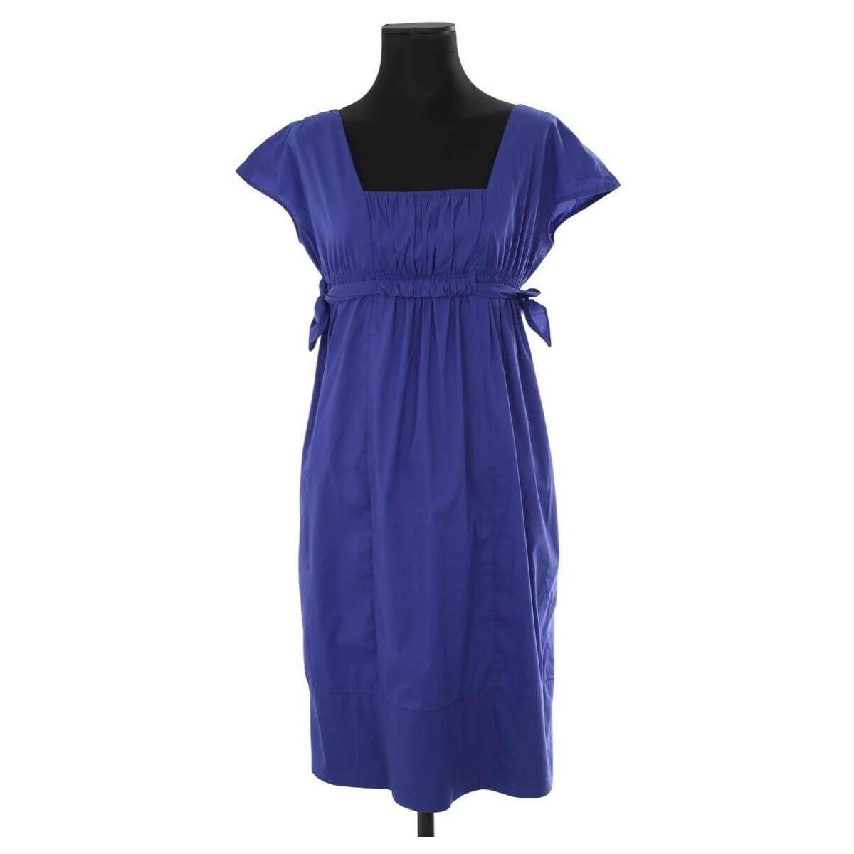 Robe Bleue Et Orange Paule Ka - Taille 38 - Longueur Genou - Neuf Avec étiquettes