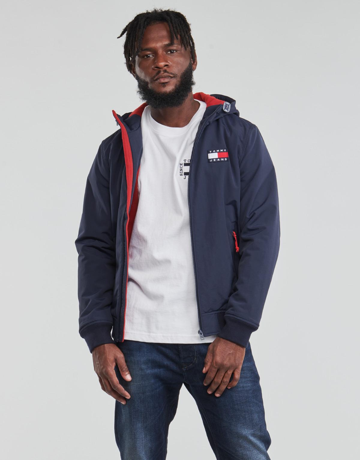 Tommy hilfiger tjm padded nylon jac blue Clearance