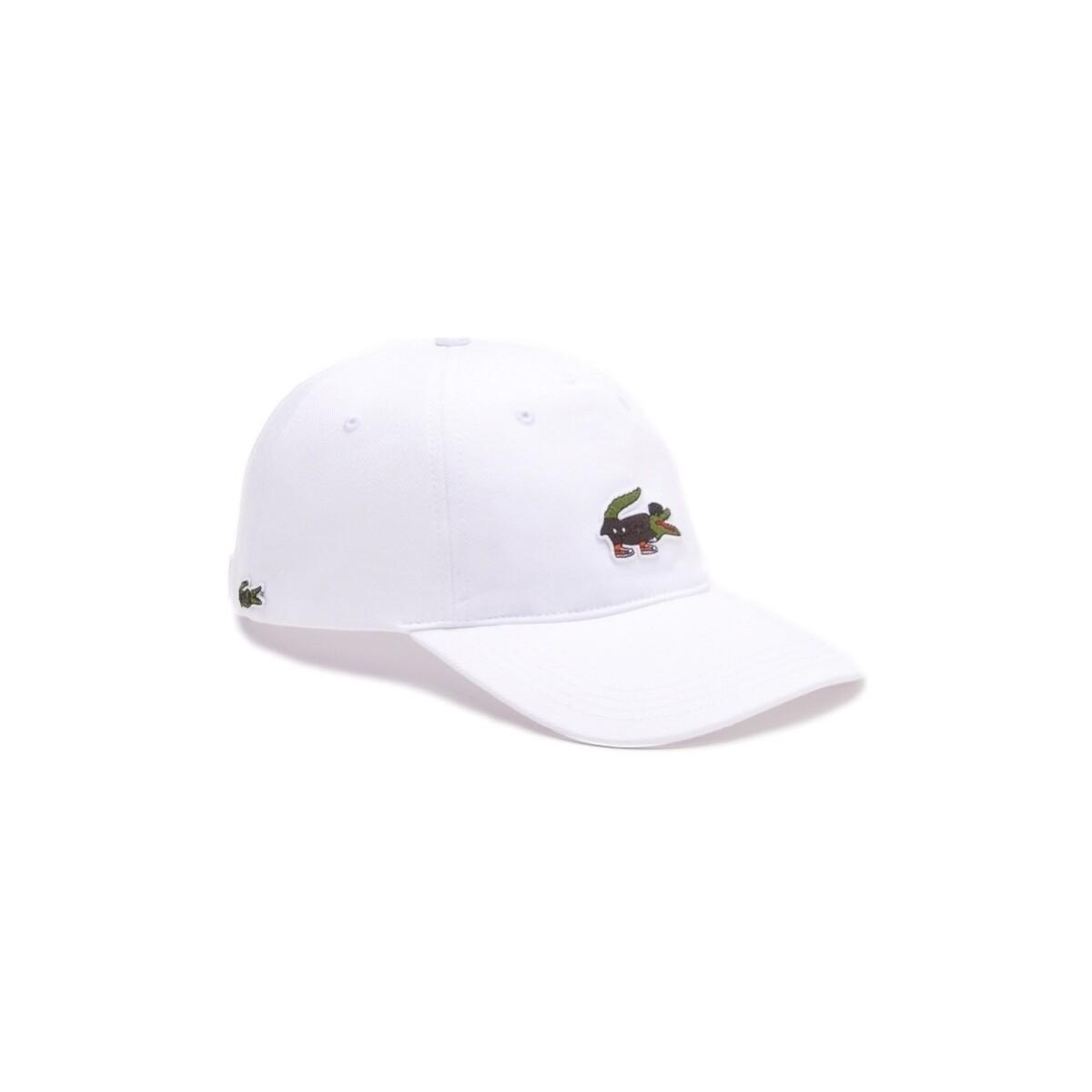 Casquette x Netflix Lupin Cap Blanc Lacoste pour homme en