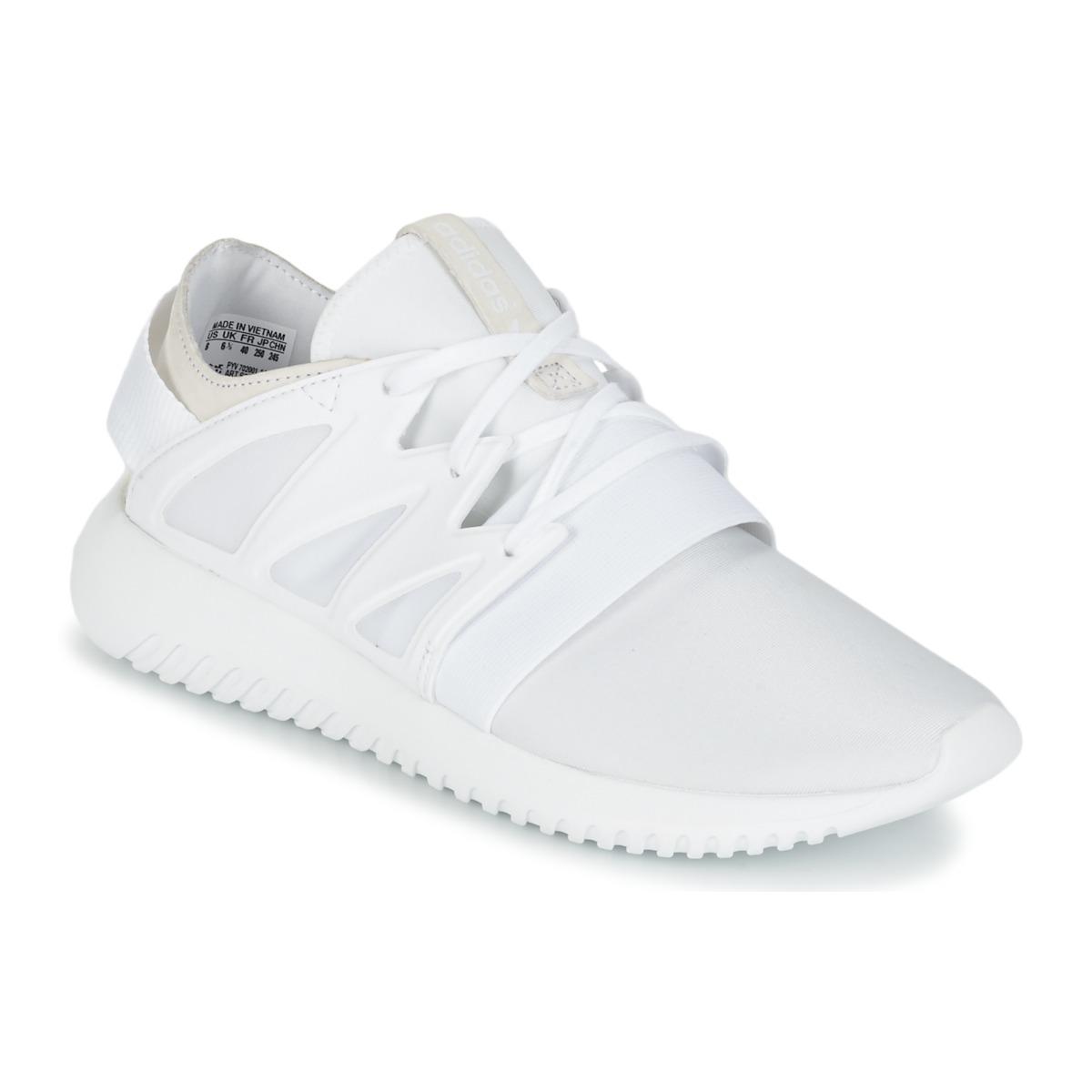 tubular viral shoes white