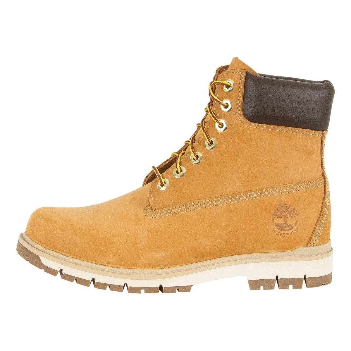 Timberland Leather 6 In Premium Boot in Beige (Natural) for Men - Lyst
