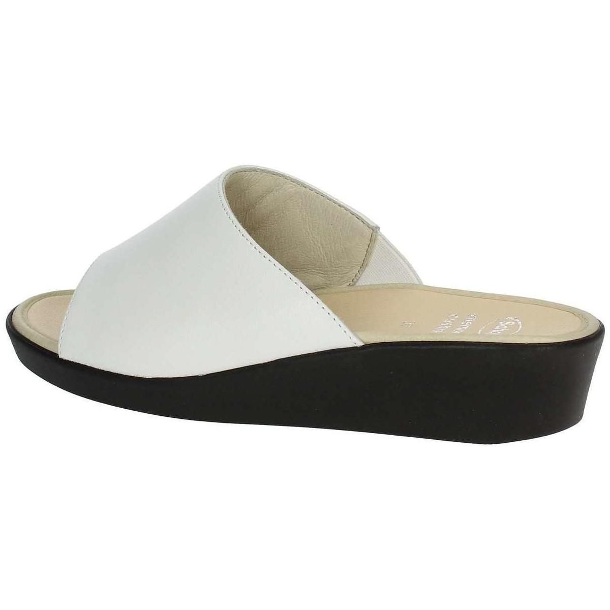 LOIRA femmes Mules en blanc Scholl en coloris Blanc - Lyst