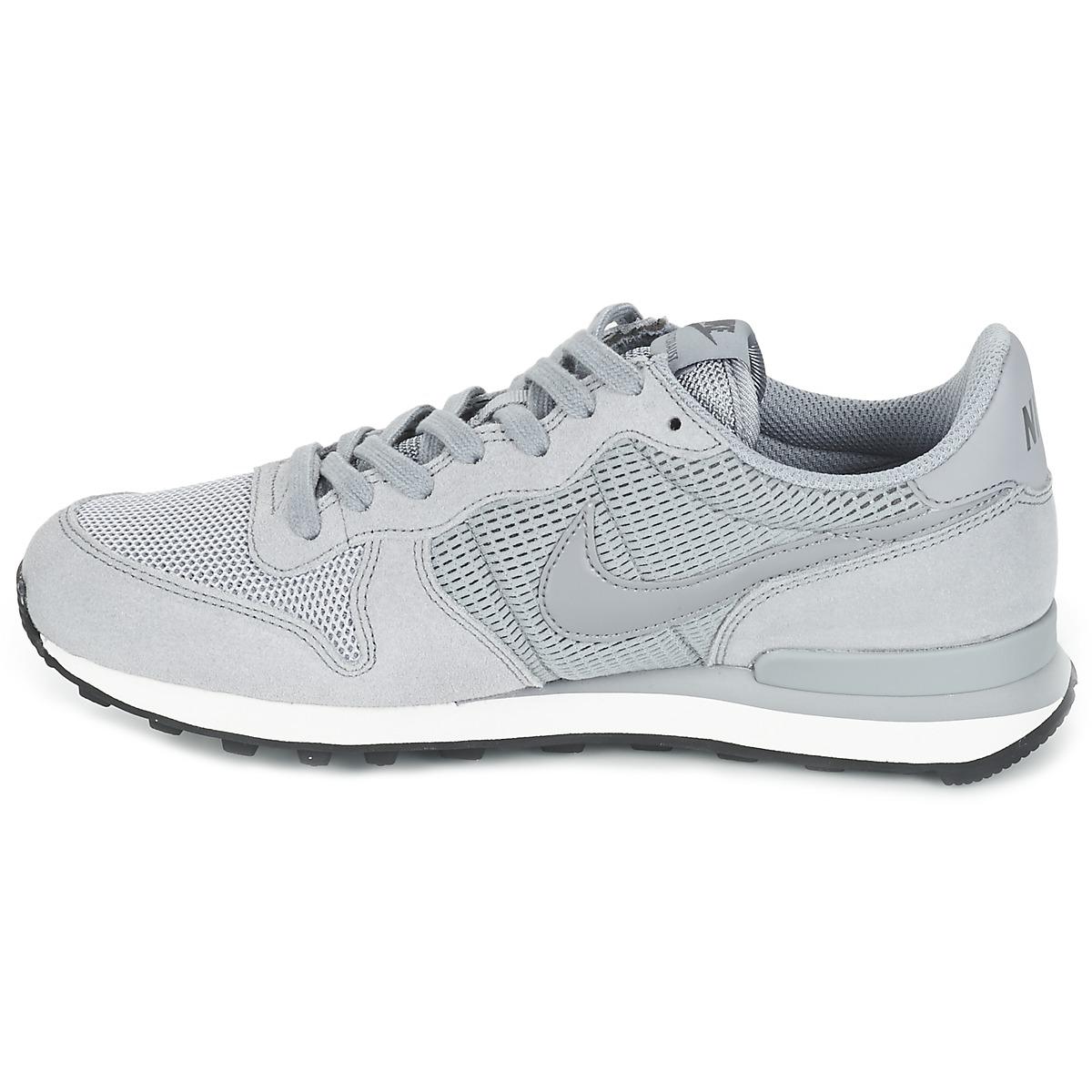 Nike Leather Internationalist W Women's Shoes (trainers) In Grey in ...