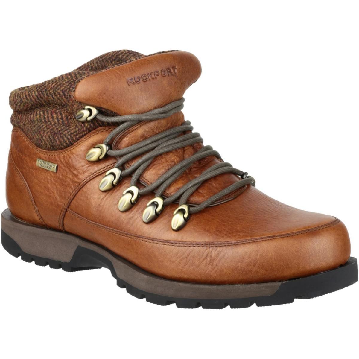 Rockport Leather Peakview Boundary Waterproof Shoe Boots in Brown for ...