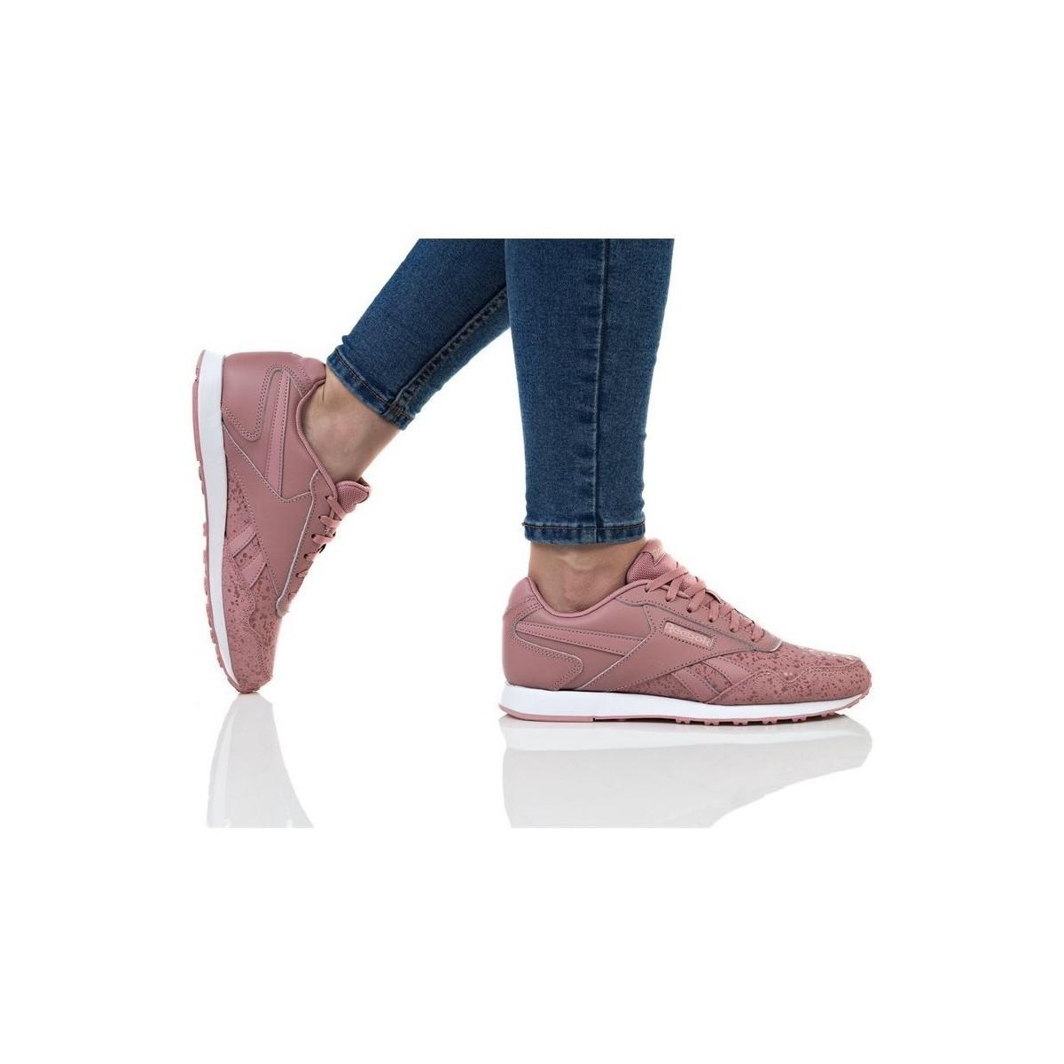 pink reebok womens