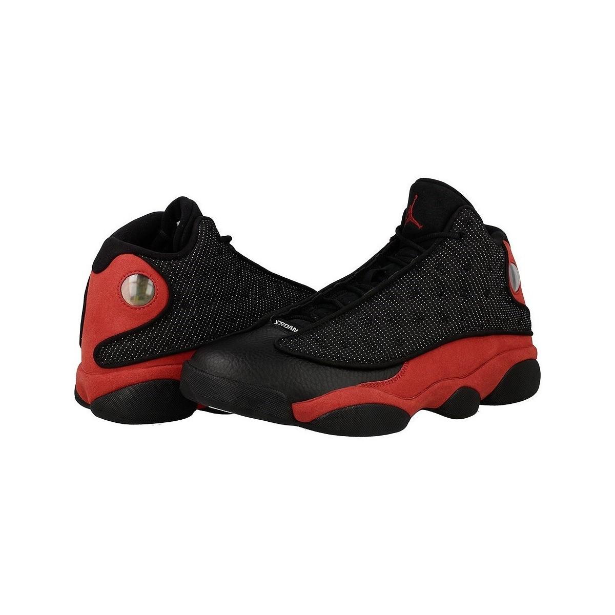 jordan black high top shoes