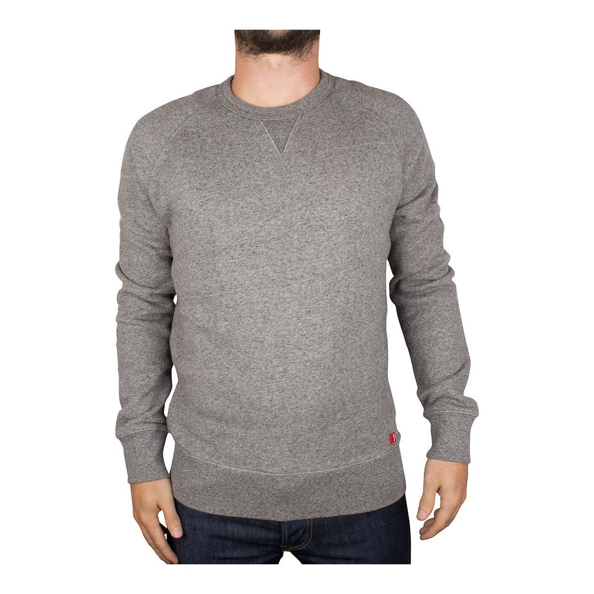 levi's grey sweatshirt mens