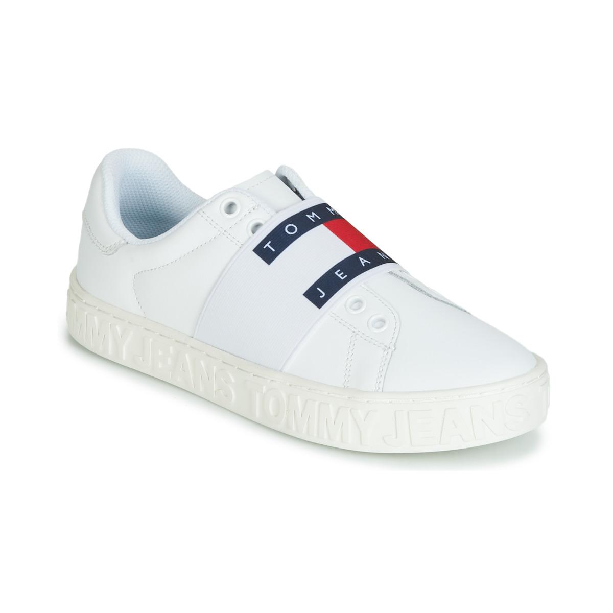 tommy hilfiger jaz trainers white