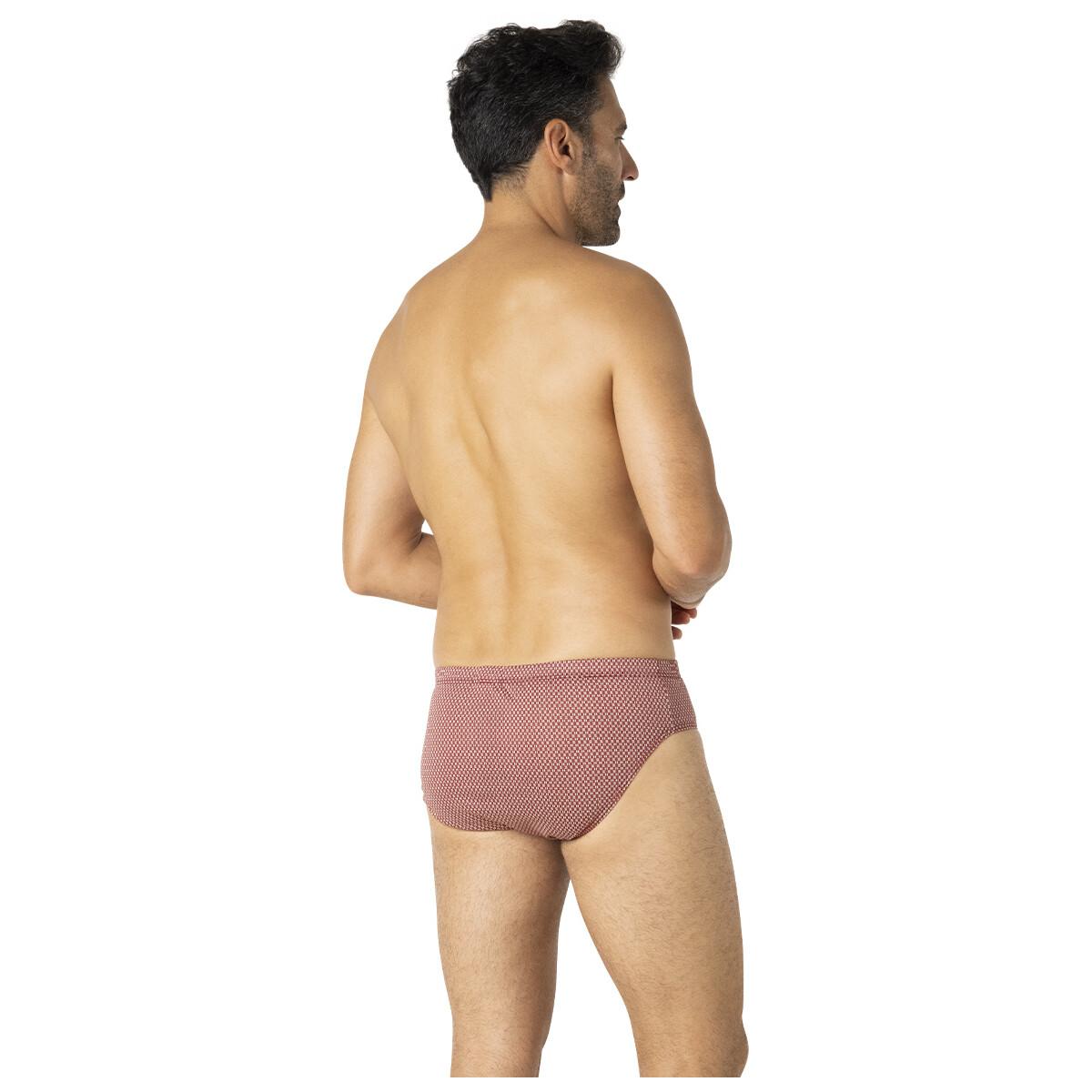 MAILLOT DE BAIN TRUNK BALBI ROSE BONBON