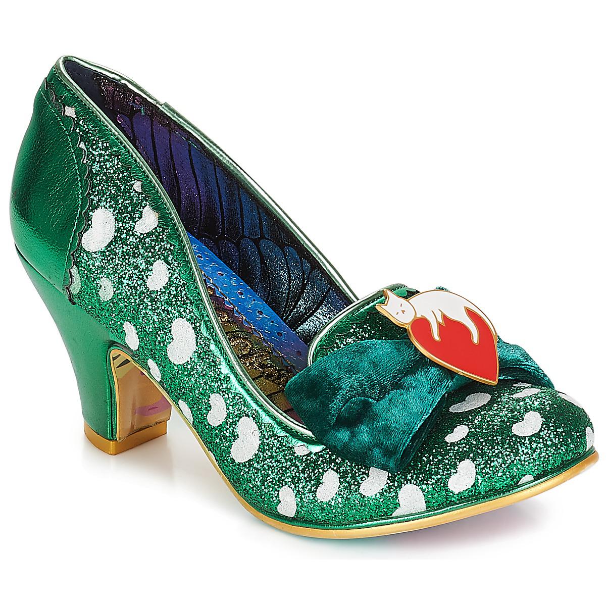 irregular choice green shoes