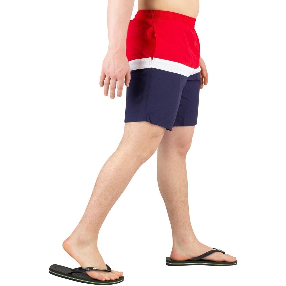 fila colour block swim shorts