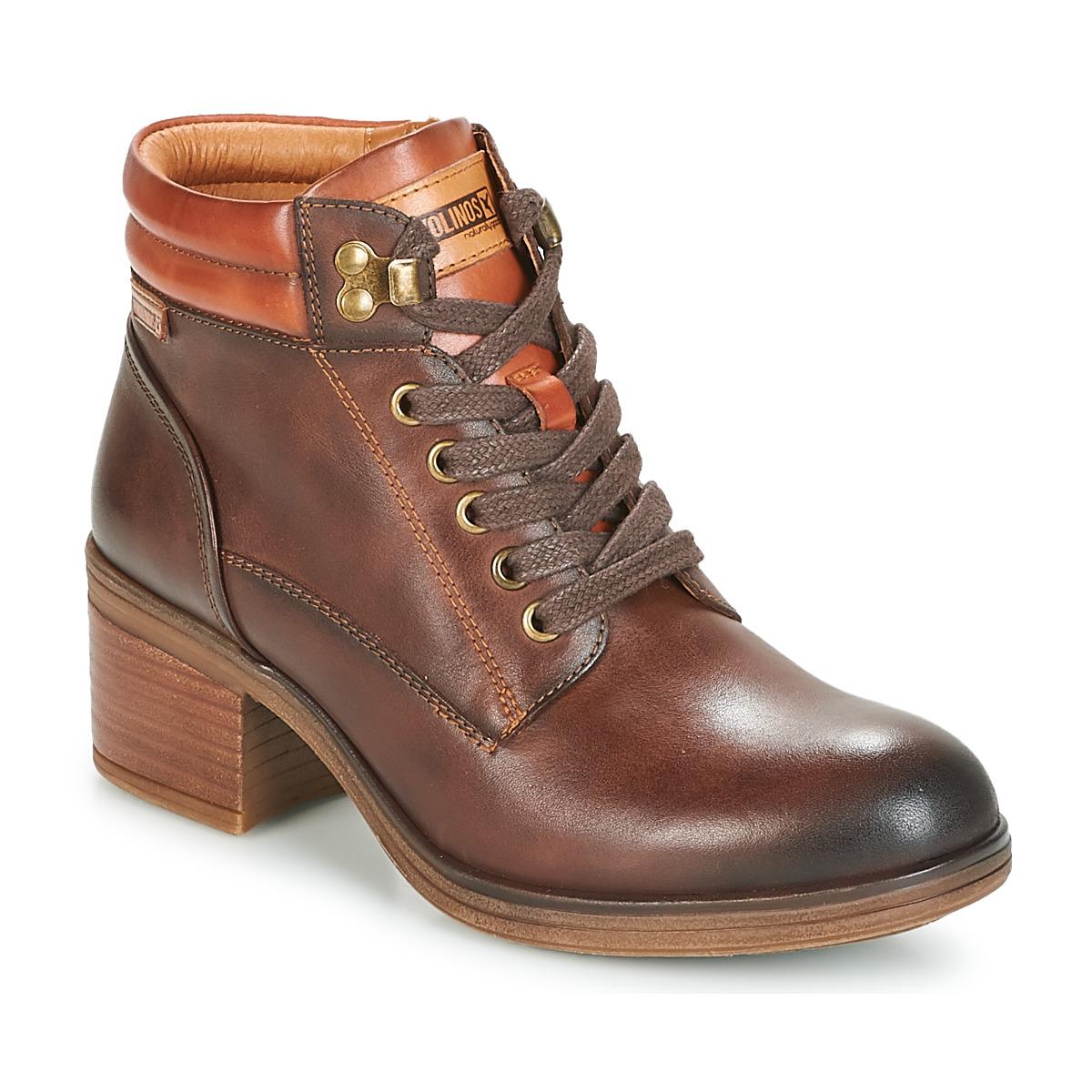 Pikolinos Leather Lyon W6n Women's Low Ankle Boots In Brown - Lyst