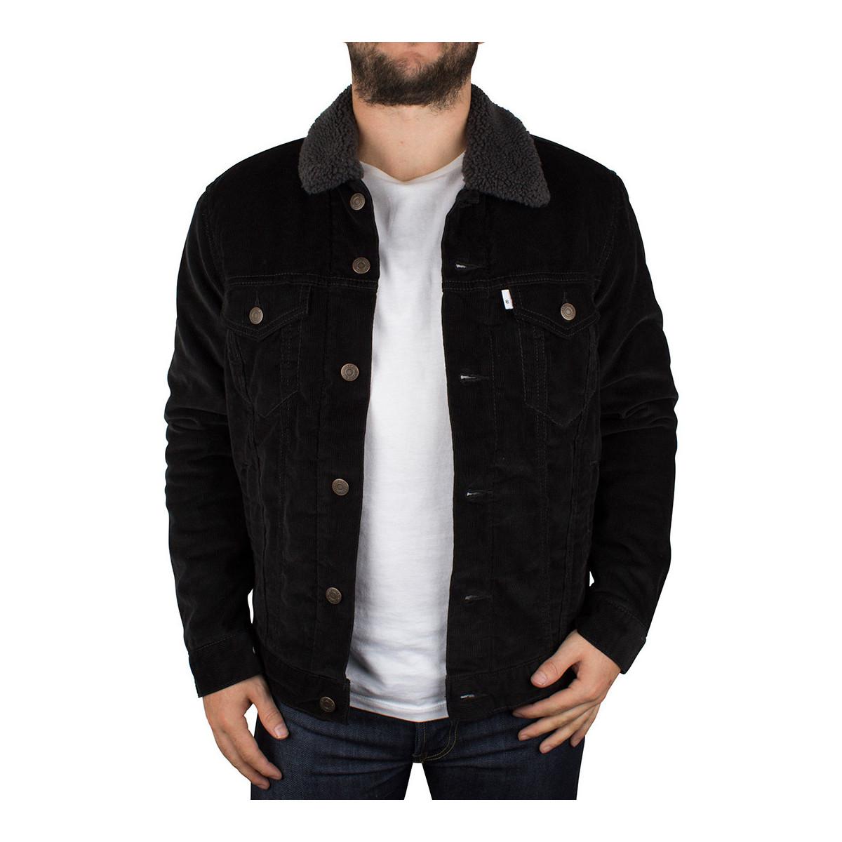 black denim sherpa