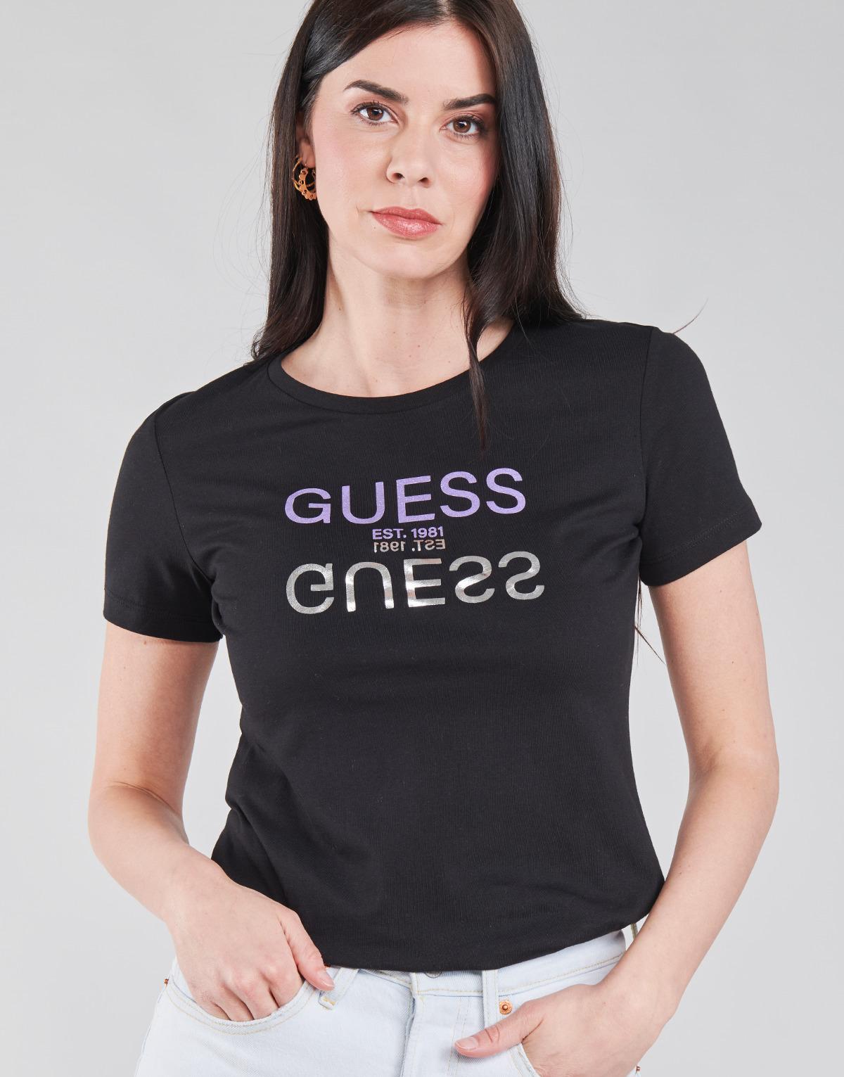 guess black top