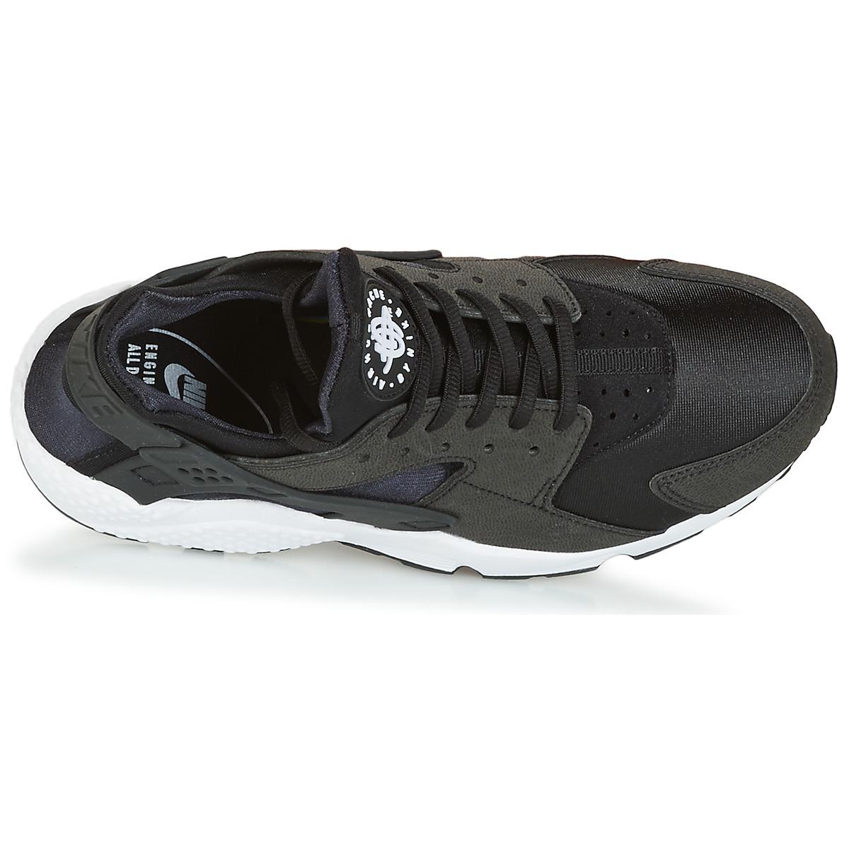 nike Huarache allemaal zwart