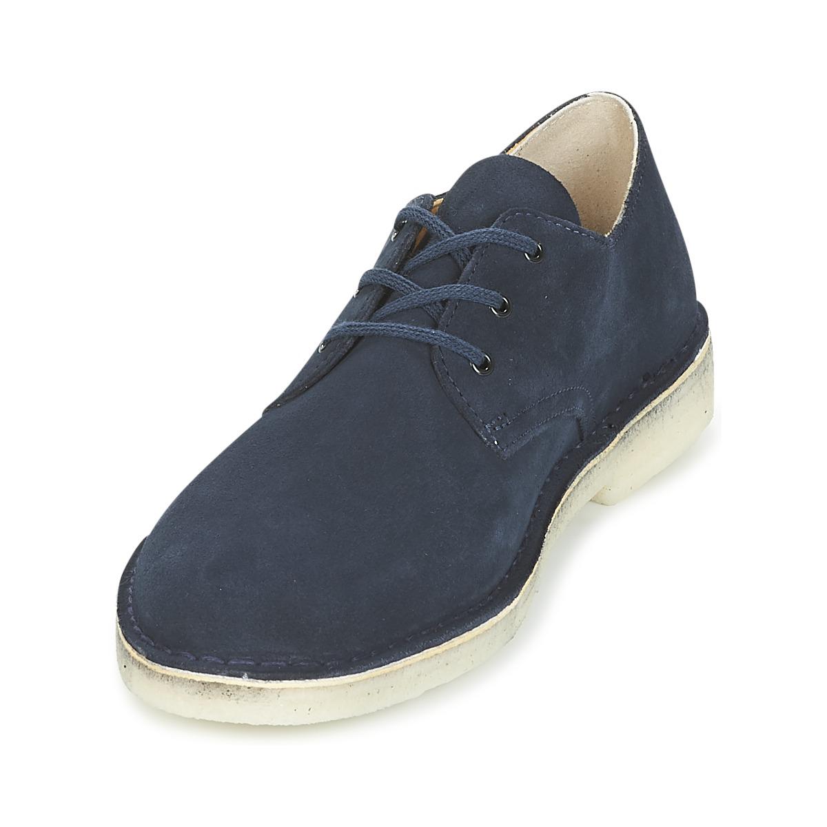 Clarks Desert Crosby Shoes (trainers) in Blue for Men - Lyst