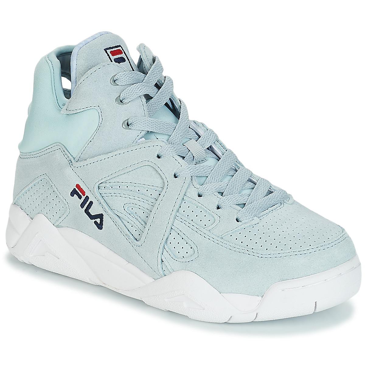 Fila Cage S Mid Wmn Women's Shoes (trainers) In Blue - Lyst