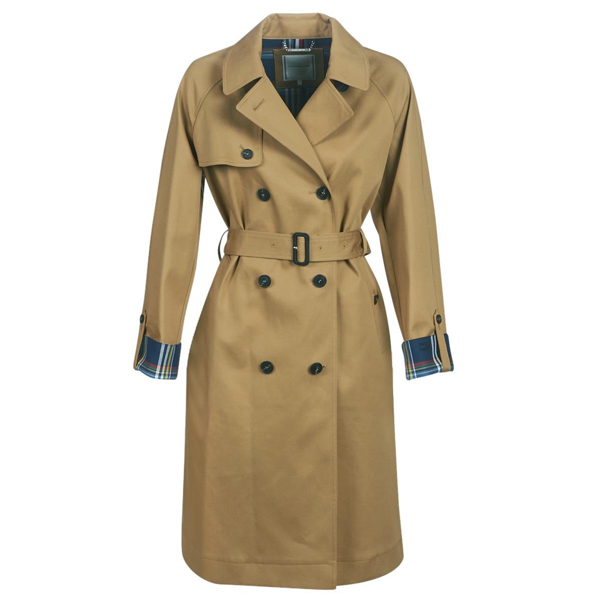 tommy hilfiger marilyn bonded trench