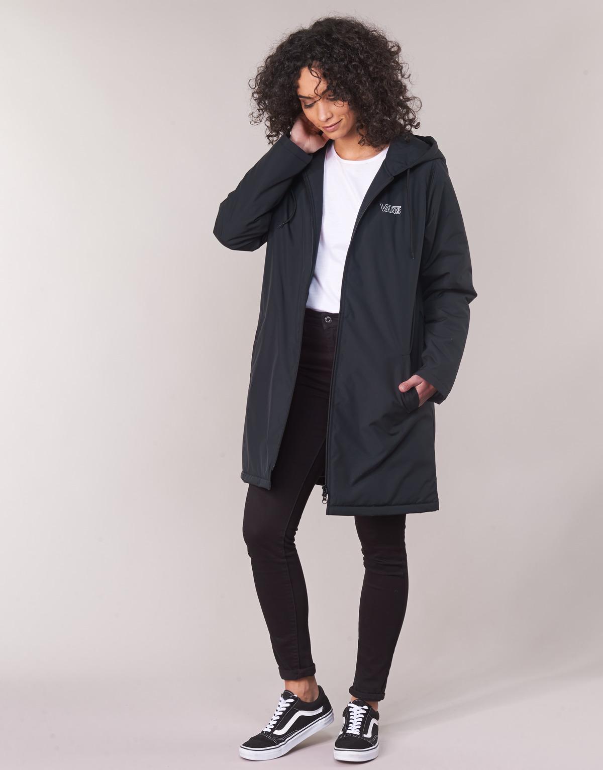 Vans Alli Surrmount Windbreaker Women's Parka In Black - Lyst