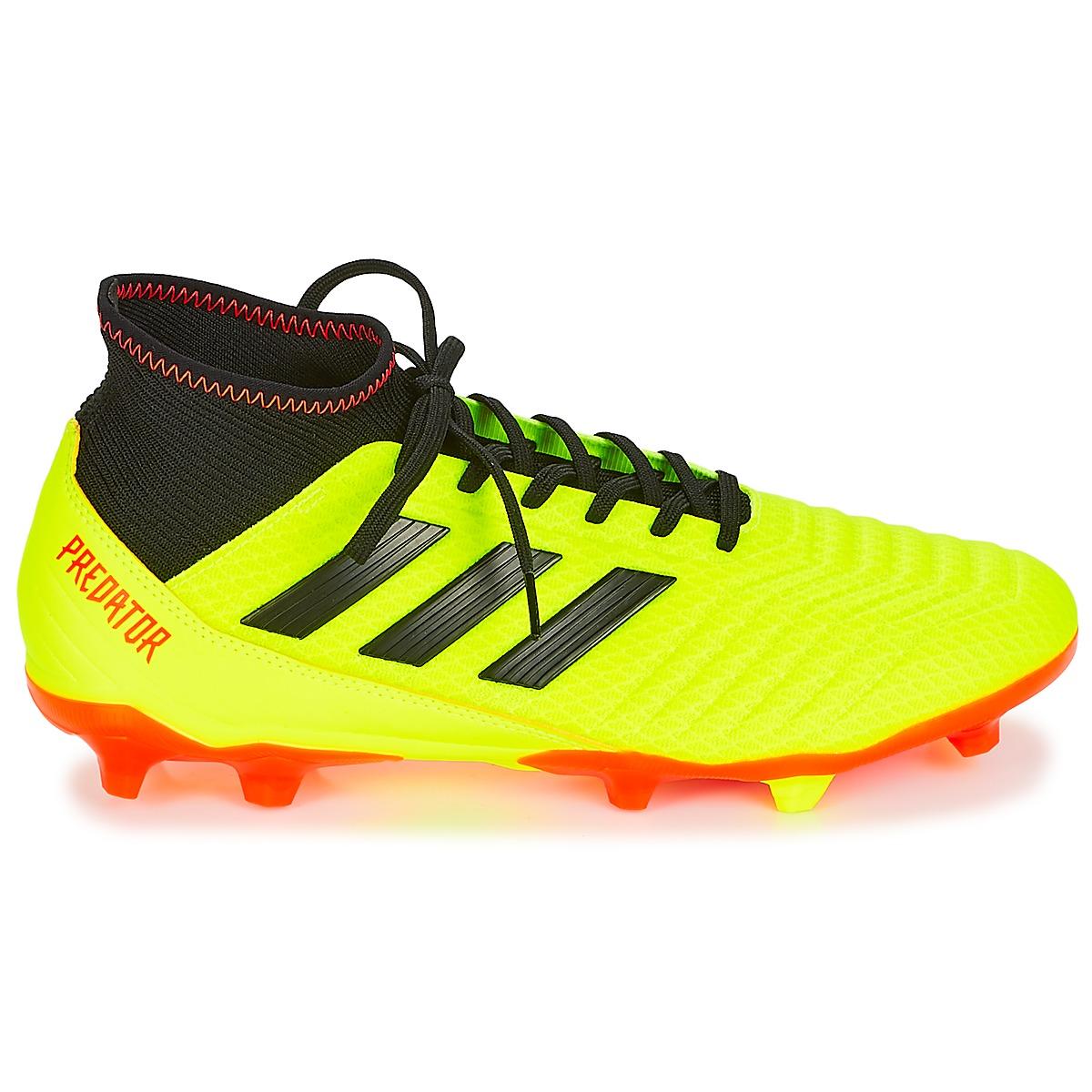 yellow adidas predator